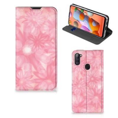 Samsung Galaxy M11 | A11 Smart Cover Spring Flowers Samsung Galaxy M11 | A11 Smart Cover Spring Flowers