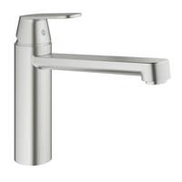 GROHE Eurosmart Cosmopolitan Keukenkraan - supersteel geborsteld 30193dc0 - thumbnail