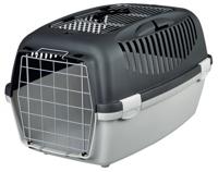 Trixie 39861 transportbox Capri 3 Open Top, S: 40 × 38 × 61 cm, lichtgrijs/donkergrijs - thumbnail