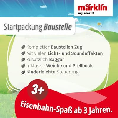 Märklin World 29346 H0 My World - startset bouwplaatstrein