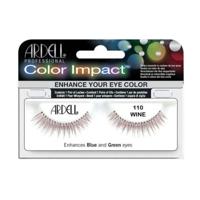 Set van nepwimpers Ardell Color Impact Nº 110 Wine - thumbnail