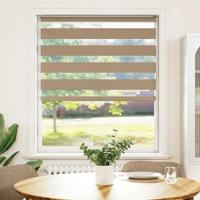 Zebra Blind 110x150 cm stofbreedte 105,9 cm polyester zandbruin - thumbnail