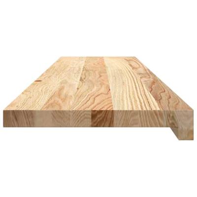 VidaXL Traptreden 4 st 100x25x2 cm onbehandeld massief eikenhout VidaXL Traptreden 4 st 100x25x2 cm onbehandeld massief eikenhout