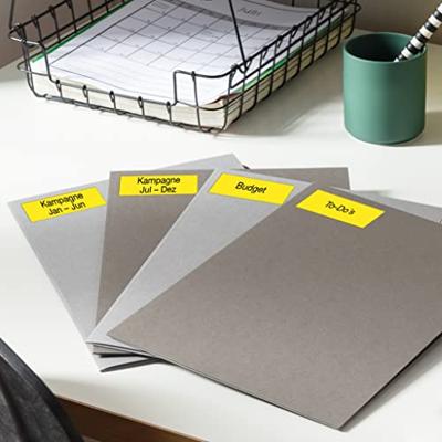 Avery gekleurde universele etiketten ft 105 x 148 mm (b x h), 400 stuks, geel Avery gekleurde universele etiketten ft 105 x 148 mm (b x h), 400 stuks, geel