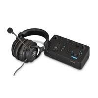 Yamaha ZG01 alles-in-1 pakket, bestaande uit de ZG01 audiomixer voor gamestreaming en de YH-G01 hoofdtelefoon van studiokwaliteit, voor Windows, Mac, iOS en Android - thumbnail