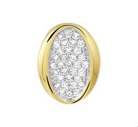 TFT Hanger Geelgoud Diamant 0.17ct H SI - thumbnail