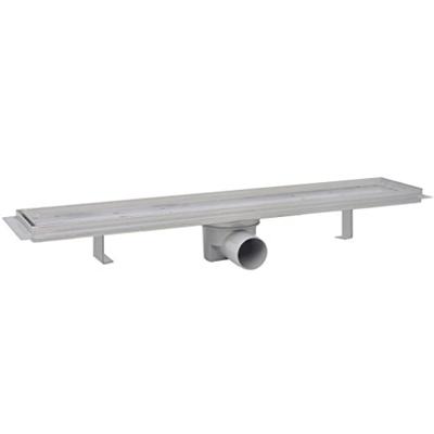 VidaXL Doucheputje rechthoekig 630x140 mm roestvrij staal
