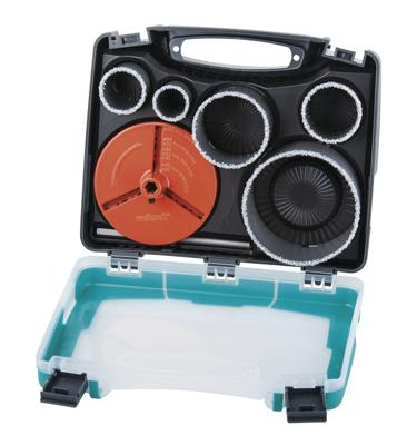 Wolfcraft 3464000 Boorkransset 33 mm, 53 mm, 68 mm, 73 mm, 83 mm 1 set(s)