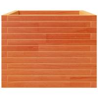 VidaXL Plantenbak 60x60x49,5 cm massief grenenhout wasbruin - thumbnail