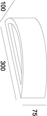 Deko Light Sarin Sarin Wandopbouwarmatuur E14 25 W Grijs