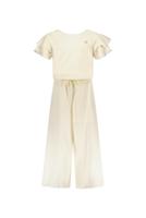 Le Chic zomer jumpsuit meisjes - creme wit - Daisy - thumbnail