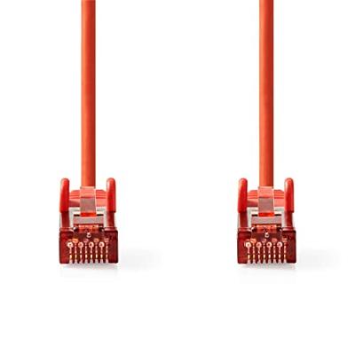 CAT6 S/FTP-Netwerkkabel | RJ45 Male - RJ45 Male | 7,5 m | Rood