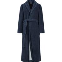 Cawö Cawo Dames Home Badjas met Sjaalkraag Uni 806 36/38 sea - thumbnail