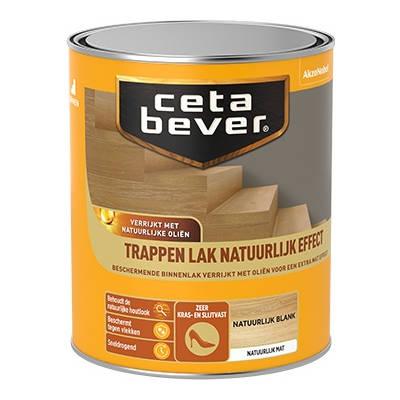 Cetabever Trappen Lak Natuurlijk Effect Mat - White Wash - 0,75 liter