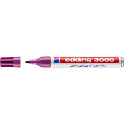 Viltstift edding 3000 rond 1.5-3mm rood violet | 10 stuks