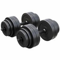 Dumbellset 30 kg Kunststof (25 mm) - thumbnail