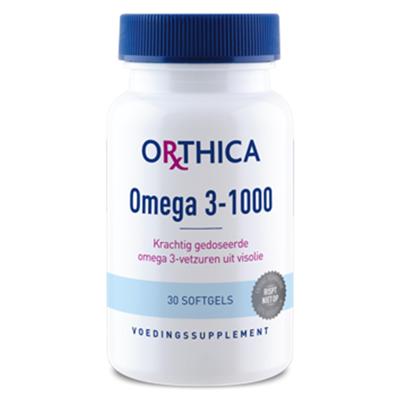 Orthica Omega 3 1000 30 Softgels