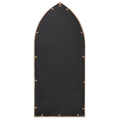 VidaXL Spiegel 100x45 cm ijzer zandkleurig