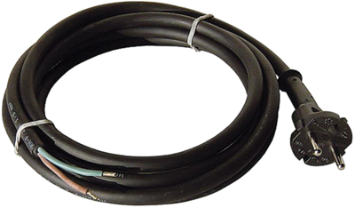 QwattPro Aansluitsnoer klas.II 3m 2X1,0 H07RN-F IP44/10A - 2510029 - 2510029