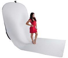 Bresser TR-10 inklapbare achtergrond wit 150x200x200cm