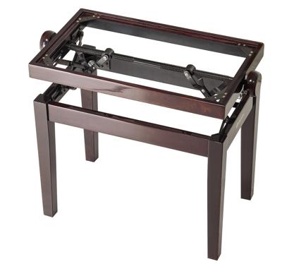 Konig & Meyer 13751 pianobank hoogglans mahonie (zonder zitting)