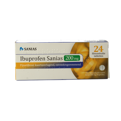 Sanias Ibuprofen 200mg 24 Stuks