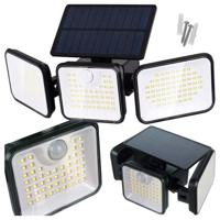 Solar Buitenlamp 180 LED met Bewegingssensor & Schemersensor (IP65) - 8W - thumbnail