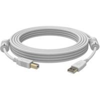 VISION Techconnect 3m White USB-kabel - thumbnail