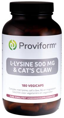 Proviform L-lysine 500 mg & Cat's Claw Capsules