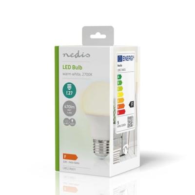 LED-Lamp E27 | A60 | 4.9 W | 470 lm | 2700 K | Warm Wit | 1 Stuks LED-Lamp E27 | A60 | 4.9 W | 470 lm | 2700 K | Warm Wit | 1 Stuks