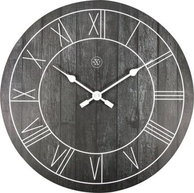 NeXtime nx-7345zw wandklok nxt paul dia 40cm hout bruin