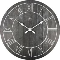 NeXtime nx-7345zw wandklok nxt paul dia 40cm hout bruin - thumbnail