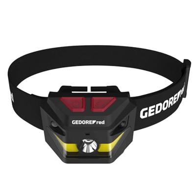 Gedore Hoofdlamp LED werkt op een accu 260 lm
