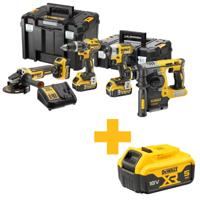 DeWALT DCK422P3T Accu combiset 4-delig 18V XR 5.0Ah in TSTAK - thumbnail