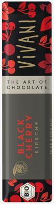 Vivani Chocolade Reep Black Cherry Vivani Chocolade Reep Black Cherry