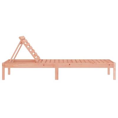 Ligbed 199,5x60x74 cm massief douglashout