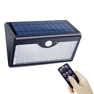 Solar buitenlamp wandlamp motion iv met bewegingsmelder op zonne energie
