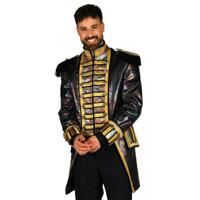 Herenjas Metalic Fiesta zwart - thumbnail