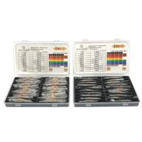Quadrios 2109P137 2109P137 Koolfilmweerstand assortiment Axiaal bedraad 800 stuk(s) - thumbnail