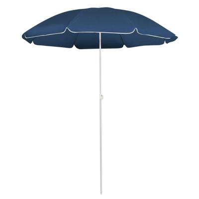 Parasol met stalen paal 180 cm blauw Parasol met stalen paal 180 cm blauw