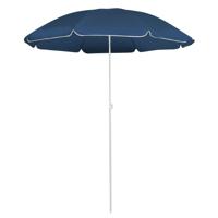 Parasol met stalen paal 180 cm blauw - thumbnail