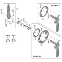 SHIMANO behuizing "steps" housing shim.steps dc-ep800 left - thumbnail