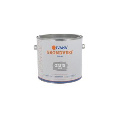 Ivana 57300 synthetische Grondverf grijs - 2,5 liter