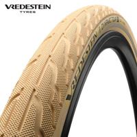VREDESTEIN buitenband dynamic tour 28 x 1 5 8 x 1 3 8 creme refl - thumbnail