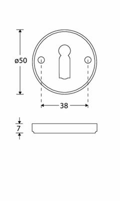 Sleutelrozet Facet BB MMZ Sleutelrozet Facet BB MMZ