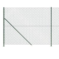 VidaXL Gaashek met flens 1,8x10 m groen - thumbnail