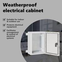 VidaXL Bedieningskast grijs 47 x 20 x 60 cm abs kunststof - thumbnail