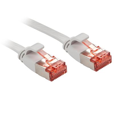 LINDY 47550 RJ45 Netwerkkabel, patchkabel CAT 6 U/FTP 0.30 m Grijs 1 stuk(s)