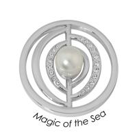 Quoins Disk Magic of the Sea staal zilverkleurig Medium QMOA-51M-Z - thumbnail