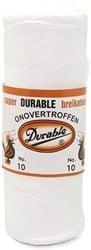 Durable Breikatoen 9 Wit - Haakgaren / Breigaren Durable Breikatoen 9 Wit - Haakgaren / Breigaren
